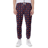 Halloween Plus And Cross Pattern Print Scuba Joggers