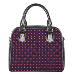 Halloween Plus And Cross Pattern Print Shoulder Handbag