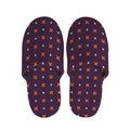 Halloween Plus And Cross Pattern Print Slippers