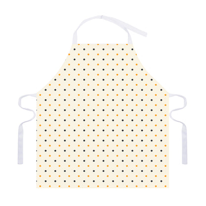 Halloween Polka Dot Pattern Print Adjustable Apron