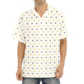 Halloween Polka Dot Pattern Print Aloha Shirt