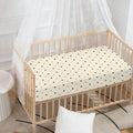 Halloween Polka Dot Pattern Print Baby Crib Sheet