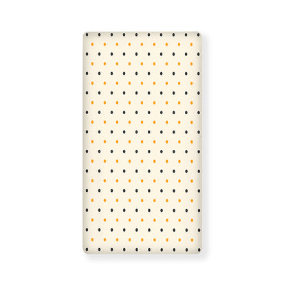 Halloween Polka Dot Pattern Print Baby Crib Sheet