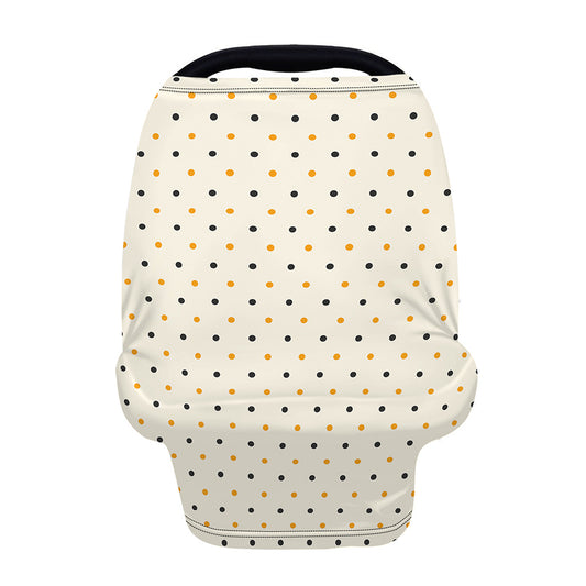 Halloween Polka Dot Pattern Print Baby Seat Cover