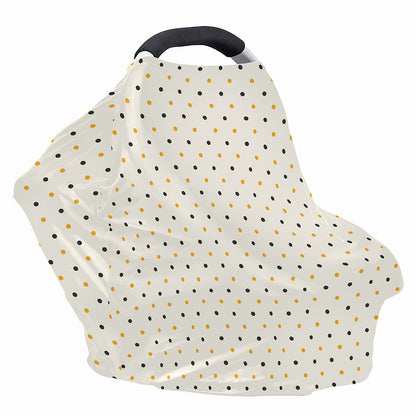 Halloween Polka Dot Pattern Print Baby Seat Cover