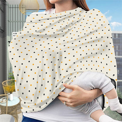 Halloween Polka Dot Pattern Print Baby Seat Cover