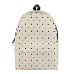 Halloween Polka Dot Pattern Print Backpack