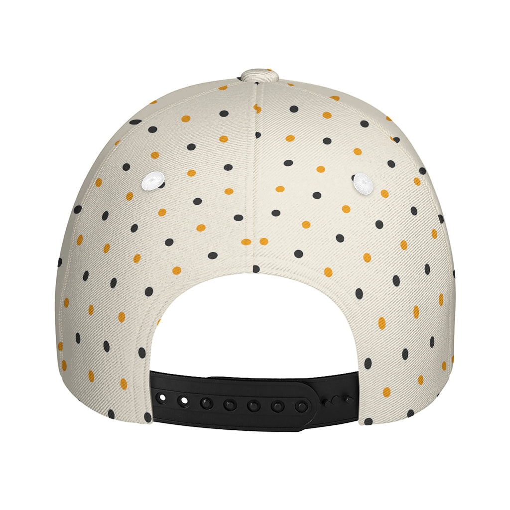Halloween Polka Dot Pattern Print Baseball Cap