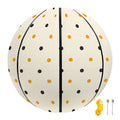 Halloween Polka Dot Pattern Print Basketball