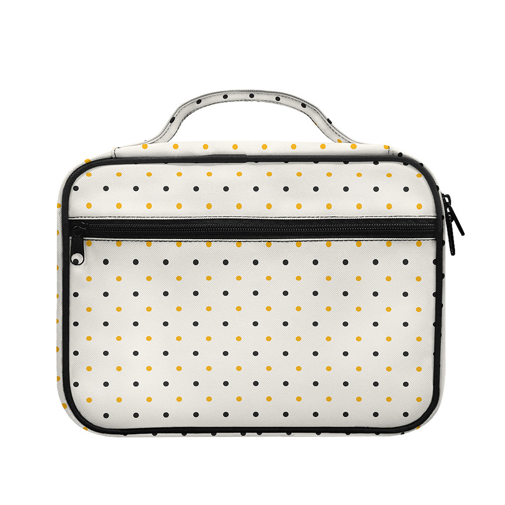 Halloween Polka Dot Pattern Print Briefcase Bible Bag