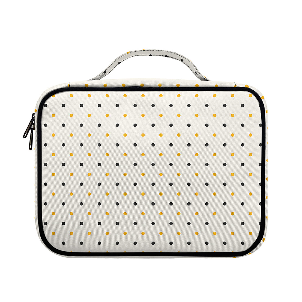 Halloween Polka Dot Pattern Print Briefcase Bible Bag
