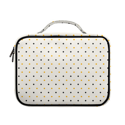 Halloween Polka Dot Pattern Print Briefcase Bible Bag