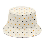 Halloween Polka Dot Pattern Print Bucket Hat