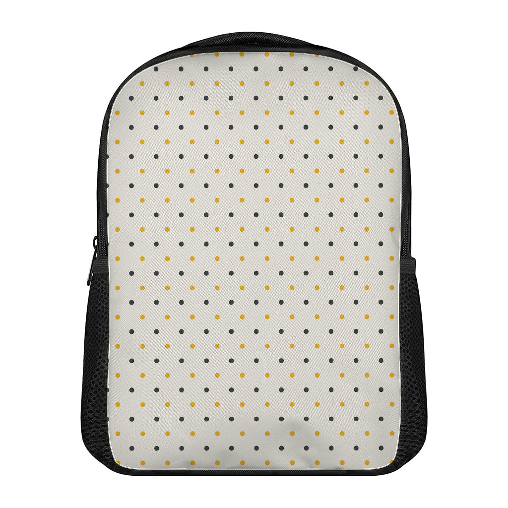 Halloween Polka Dot Pattern Print Casual Backpack