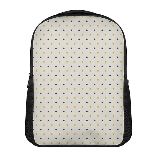 Halloween Polka Dot Pattern Print Casual Backpack