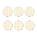 Halloween Polka Dot Pattern Print Coaster Set