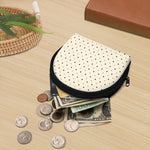 Halloween Polka Dot Pattern Print Coin Purse