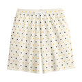 Halloween Polka Dot Pattern Print Cotton Shorts