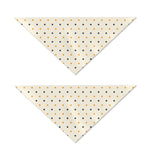 Halloween Polka Dot Pattern Print Dog Bandana