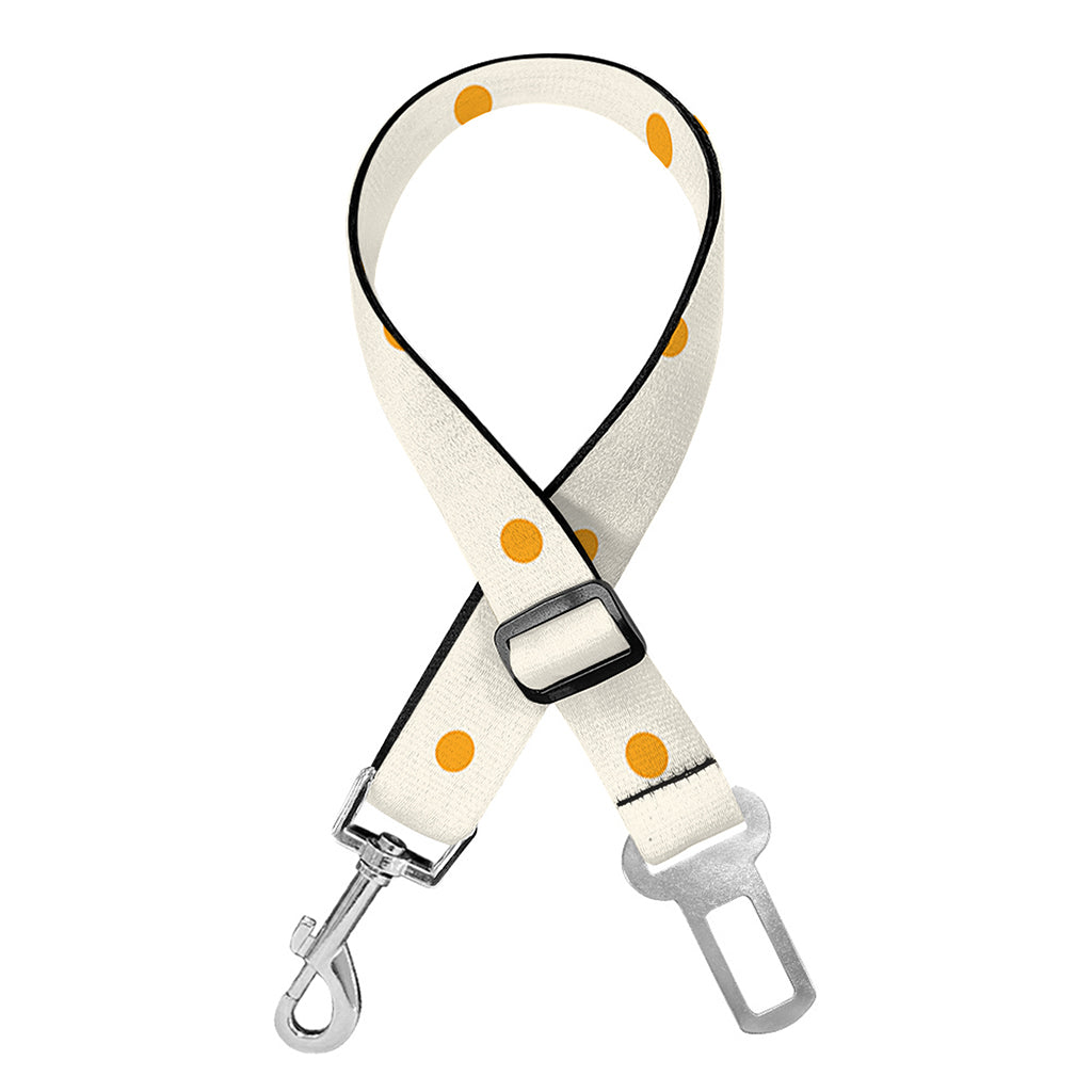 Halloween Polka Dot Pattern Print Dog Seat Belt