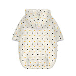 Halloween Polka Dot Pattern Print Dog Zip Up Hoodie