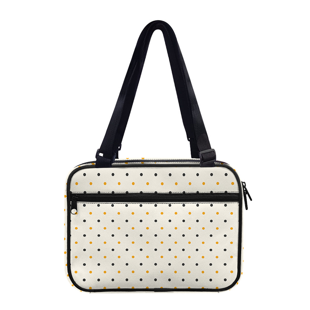Halloween Polka Dot Pattern Print Double Strap Bible Bag