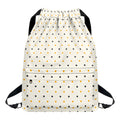Halloween Polka Dot Pattern Print Drawstring Backpack