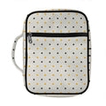 Halloween Polka Dot Pattern Print Front Pocket Bible Bag