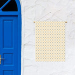 Halloween Polka Dot Pattern Print Garden Flag