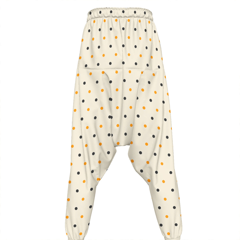 Halloween Polka Dot Pattern Print Hammer Pants