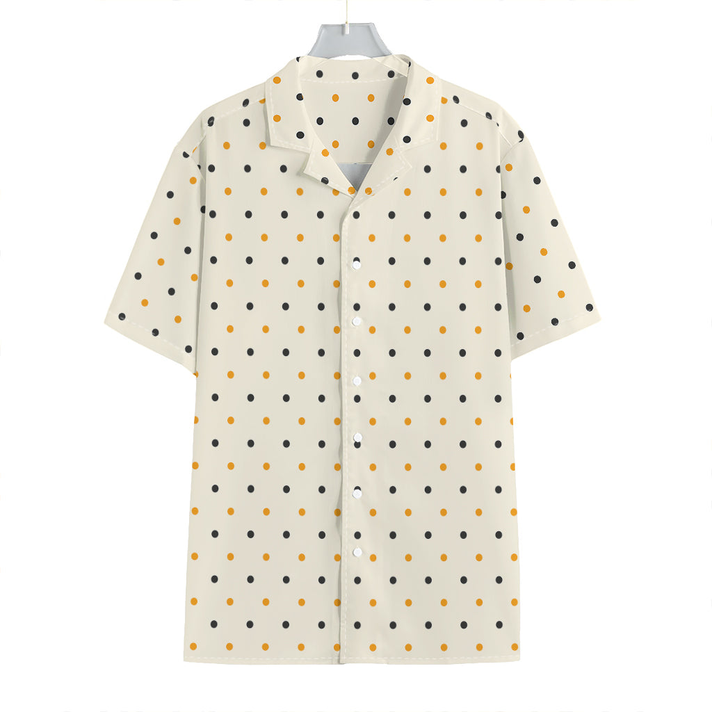 Halloween Polka Dot Pattern Print Hawaiian Shirt