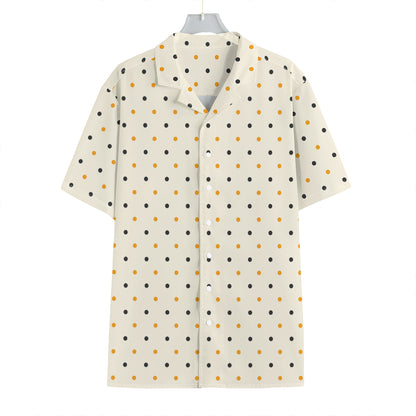 Halloween Polka Dot Pattern Print Hawaiian Shirt
