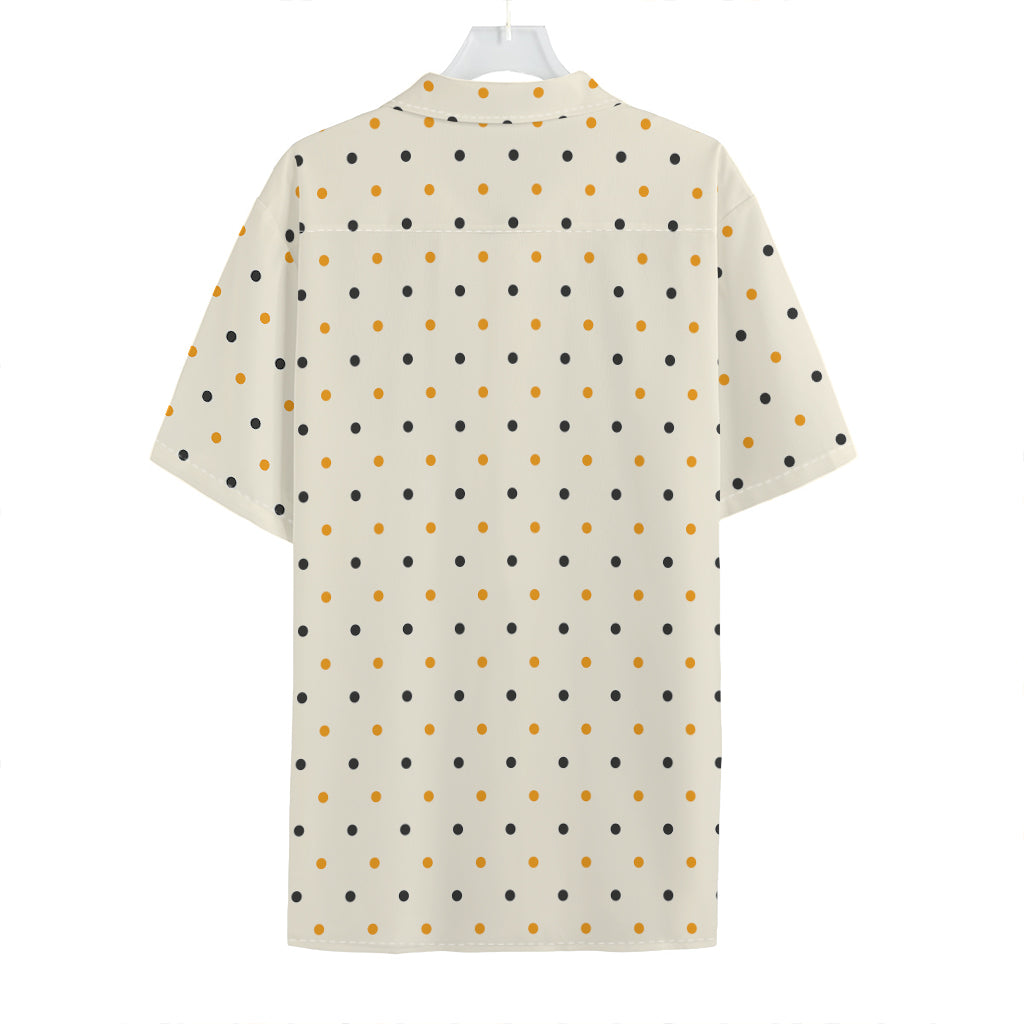 Halloween Polka Dot Pattern Print Hawaiian Shirt