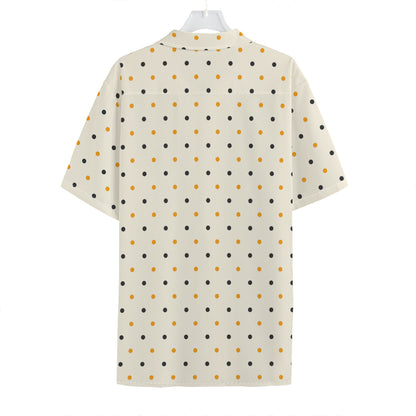 Halloween Polka Dot Pattern Print Hawaiian Shirt