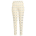 Halloween Polka Dot Pattern Print High-Waisted Pocket Leggings