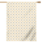 Halloween Polka Dot Pattern Print House Flag