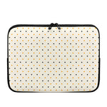 Halloween Polka Dot Pattern Print Laptop Sleeve