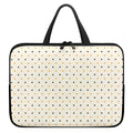 Halloween Polka Dot Pattern Print Laptop Sleeve With Handle