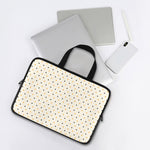 Halloween Polka Dot Pattern Print Laptop Sleeve With Handle