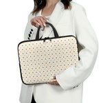 Halloween Polka Dot Pattern Print Laptop Sleeve With Handle