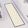 Halloween Polka Dot Pattern Print Long Kitchen Mat