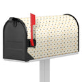 Halloween Polka Dot Pattern Print Mailbox Cover