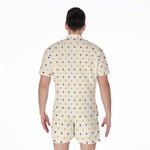 Halloween Polka Dot Pattern Print Men's Rompers