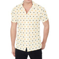 Halloween Polka Dot Pattern Print Men's Shirt