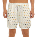 Halloween Polka Dot Pattern Print Men's Split Running Shorts