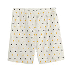 Halloween Polka Dot Pattern Print Men's Sports Shorts