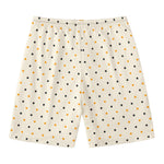 Halloween Polka Dot Pattern Print Men's Swim Trunks