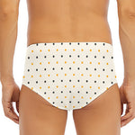 Halloween Polka Dot Pattern Print Men's Triangle Swim Briefs