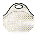 Halloween Polka Dot Pattern Print Neoprene Lunch Bag