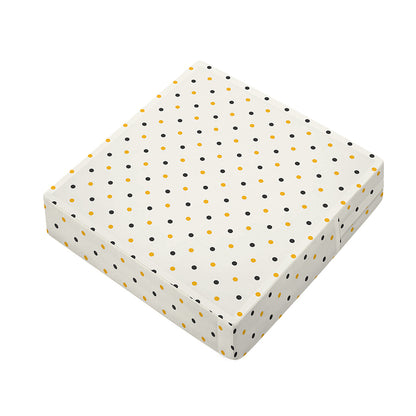 Halloween Polka Dot Pattern Print Outdoor Seat Cushion Cover
